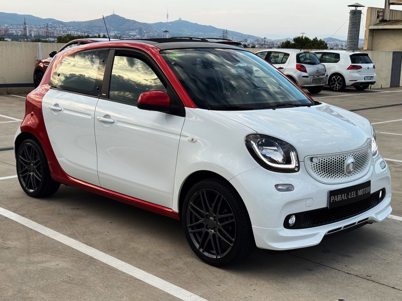 Smart Forfour 0.9  90CV SS PASSION AUTOMÁTICO con ACABADO BRABUS Y CAPOTA DE LONA!
