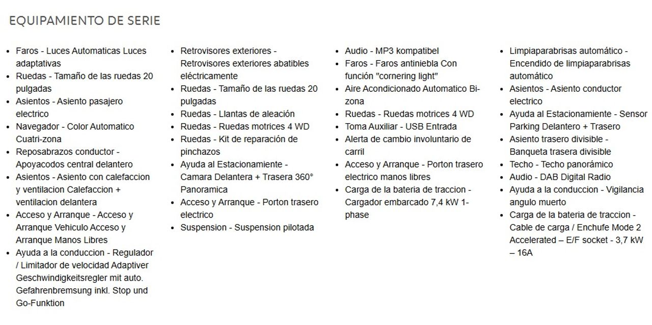 DS DS 7 DS 7 CROSSBACK E-TENSE 300 4x4 RIVOLI - Foto 21
