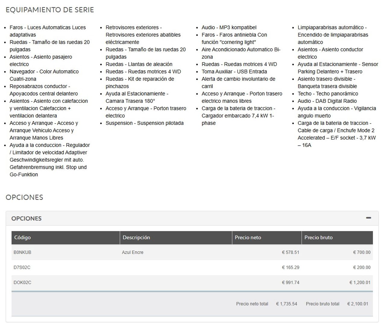 DS DS 7 DS 7 CROSSBACK E-TENSE 300 4x4 LOUVRE - Foto 20