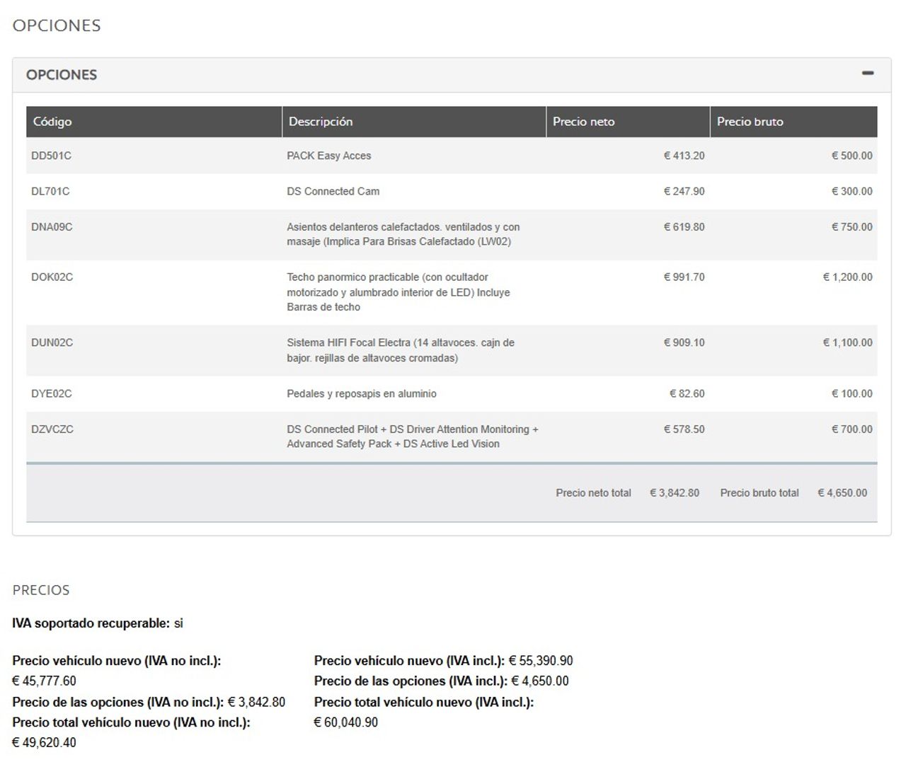 DS DS 7 DS 7 CROSSBACK E-TENSE 4x4 Grand Chic - Foto 22