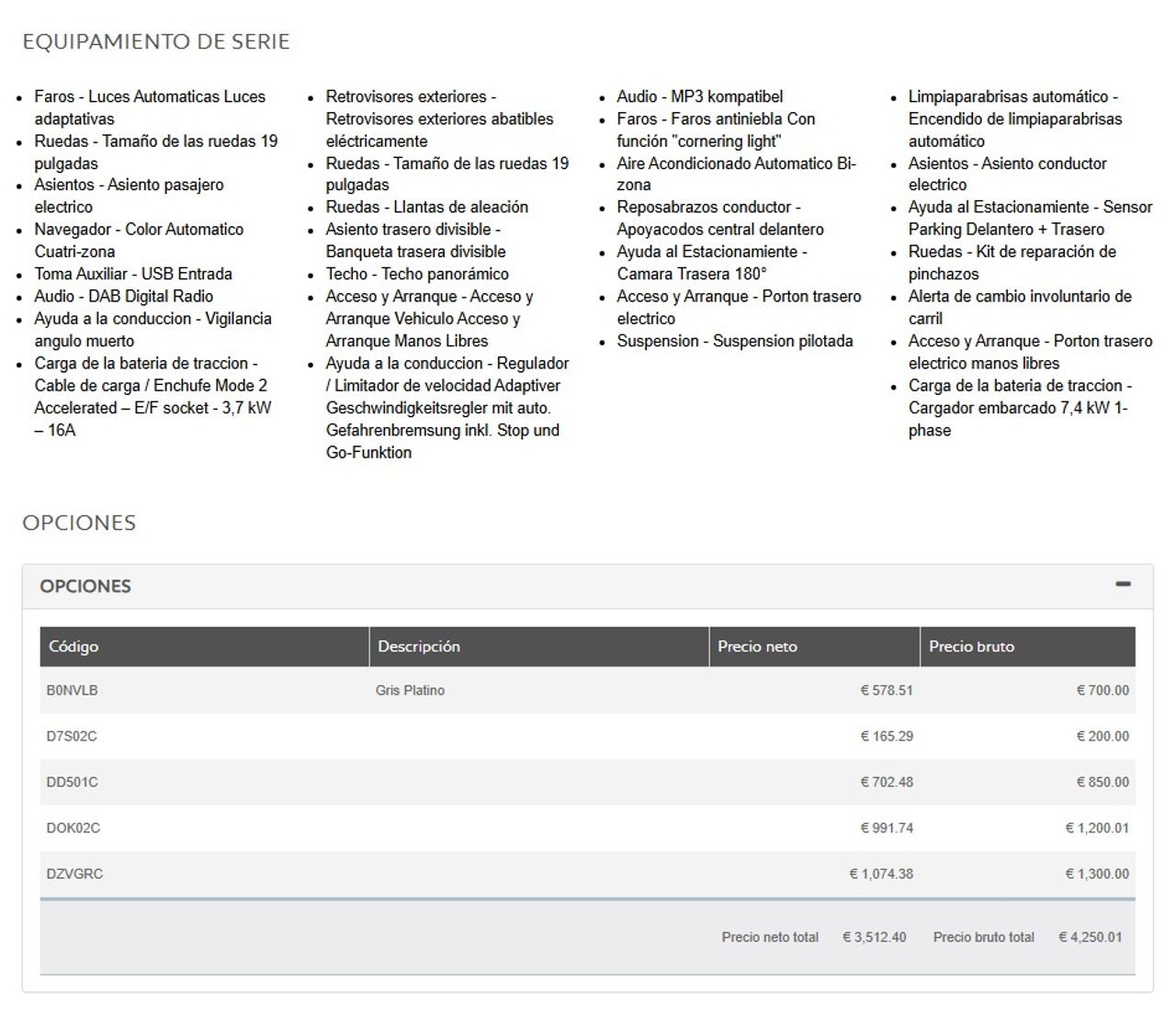 DS DS 4 DS 7 CROSSBACK E-TENSE 225 LIGNE NOIRE - Foto 20
