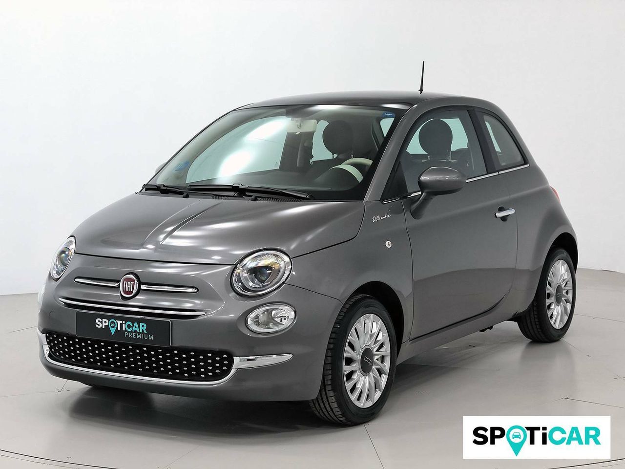 Fiat 500 2022 gris 4 plazas  de segunda mano - fiat 500 2022 /