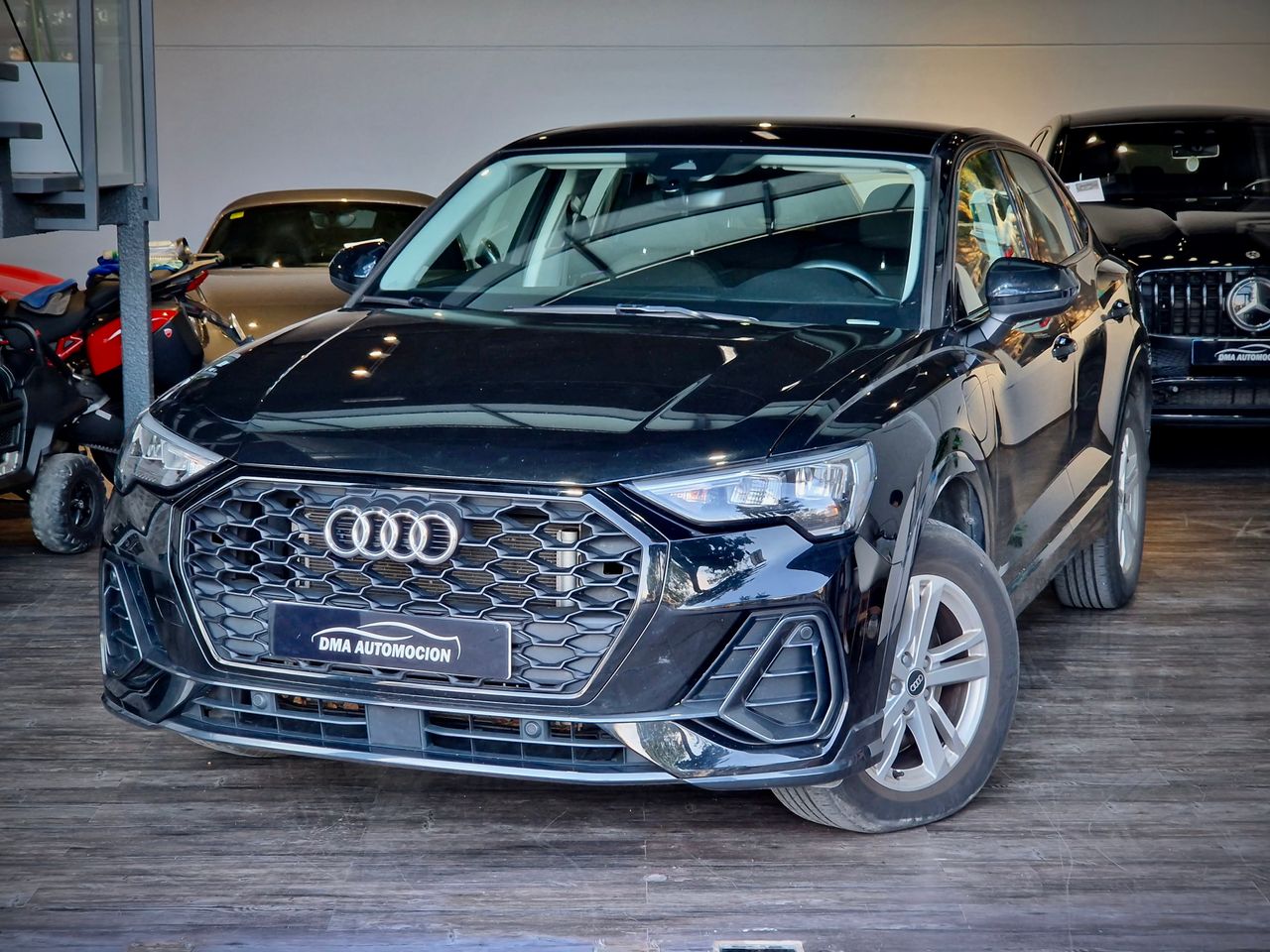 Audi q3 negro  de segunda mano - audi q3 2021 /