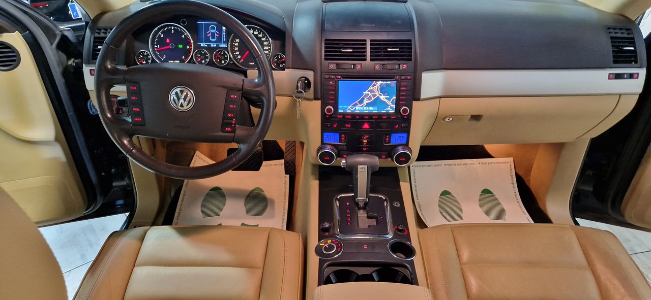 Volkswagen Touareg 3.0 TDI 225CV V6 TIPTRONIC MOTION TAPICERIA EN CUEERO BEIGE - Foto 15
