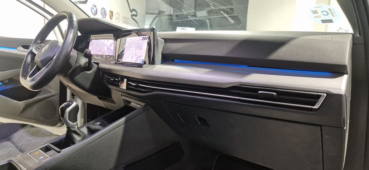 Volkswagen Golf 1.0 TSI 110CV LIFE APPLE CARPLAY ANROD AUTO - Foto 14