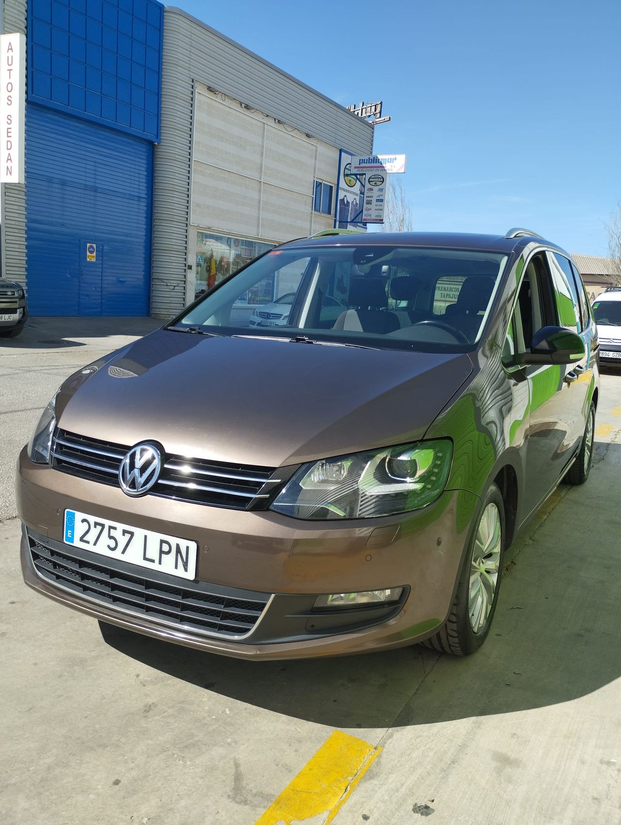 Volkswagen Sharan ocasión segunda mano 2012 Diésel por 16.900€ en Málaga
