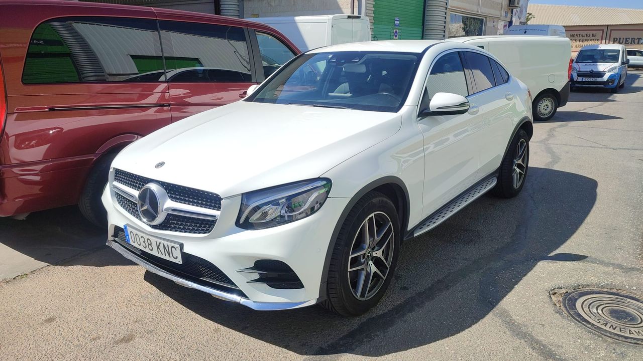 Mercedes Benz GLC Coupé ocasión segunda mano 2018 Diésel por 44.900€ en Málaga
