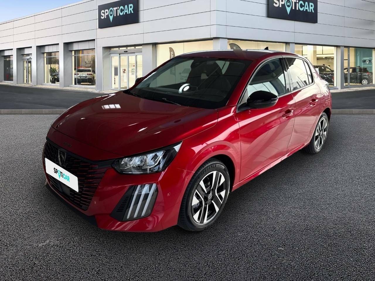 Hyundai i20 2025 color rojo  de segunda mano - peugeot 208 2025 /