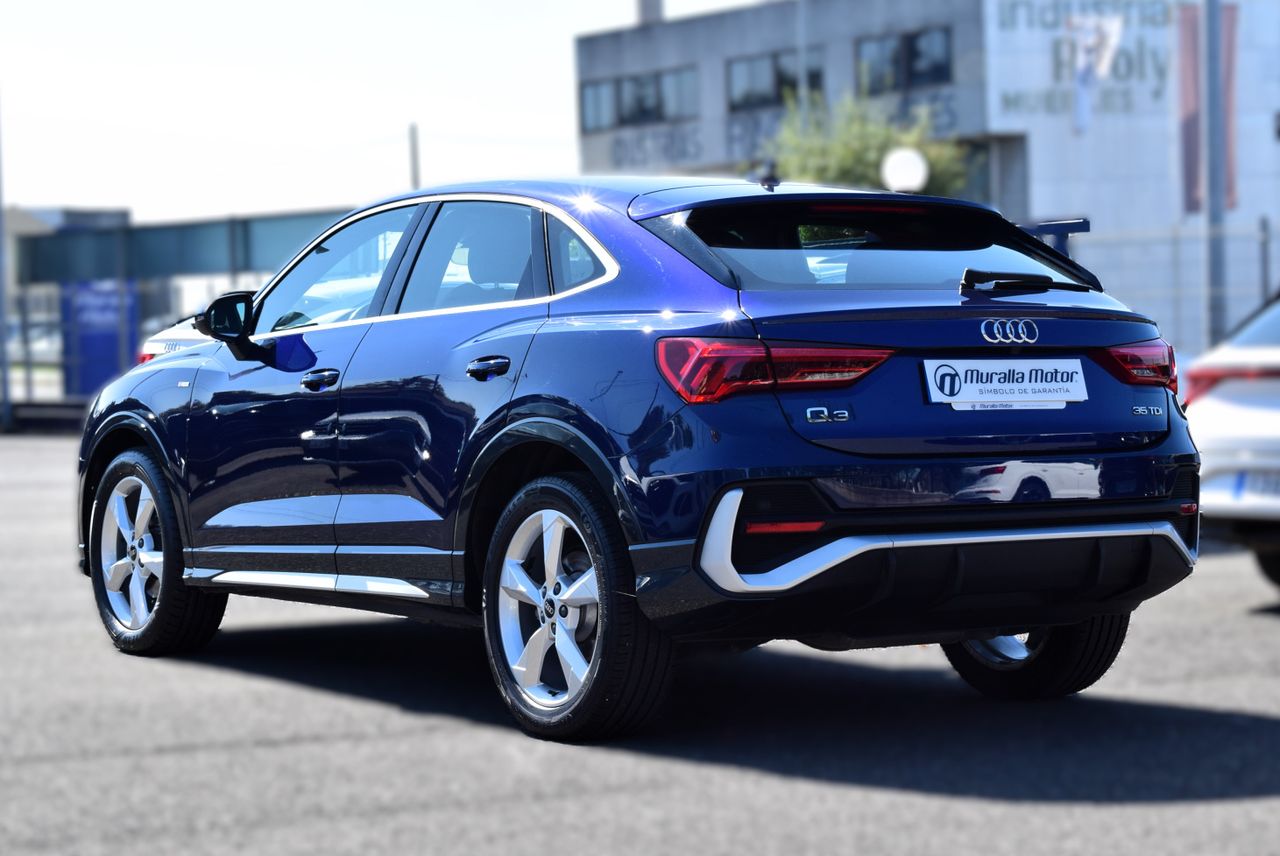 Audi Q3 Sportback S Line 35 TDI 150 CV S Tronic 5p.  - Foto 4