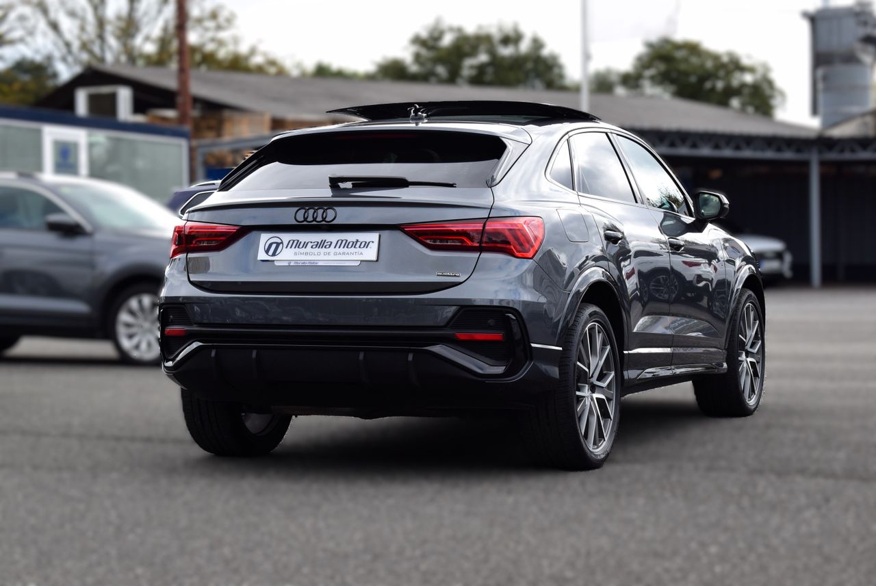 Audi Q3 Sportback Black Line 40 TDI 200cv Quattro S Tronic 5p.  - Foto 6