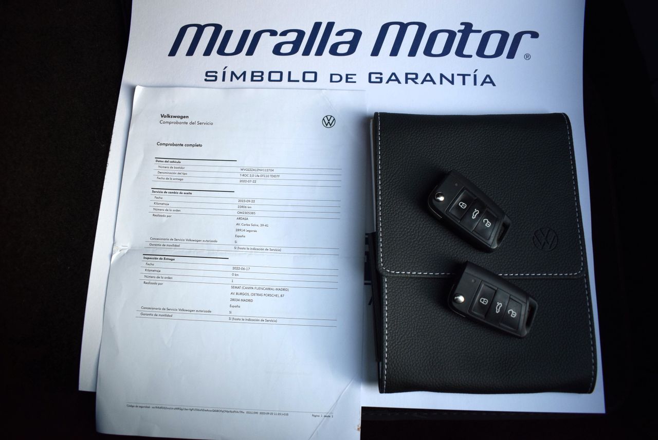 Volkswagen T-Roc Life 2.0 TDI 150 CV DSG 5p.  - Foto 23