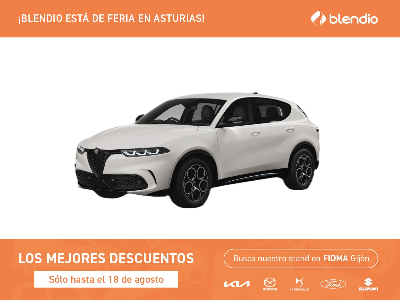 Jeep compass blanco  de segunda mano - alfa romeo tonale 2024 /