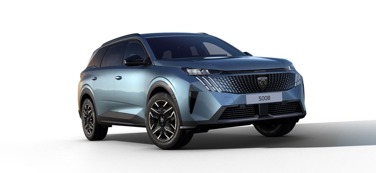 Coche hibrido con mbux  de segunda mano - peugeot 5008 hybrid 2024 /
