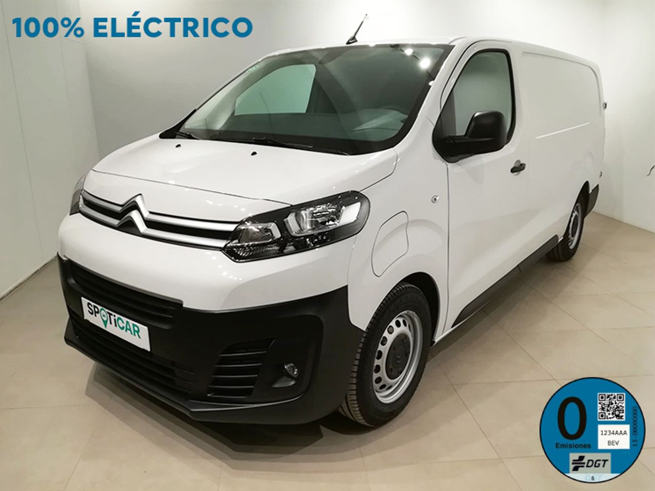 Citroen jumpy blanco  de segunda mano - citroën ë-jumpy 2024 /