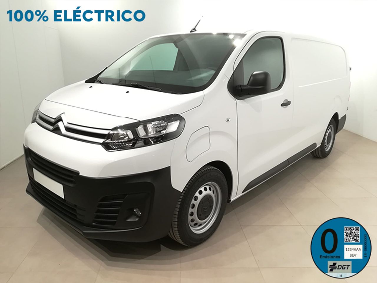 Citroen jumpy blanco  de segunda mano - citroën ë-jumpy 2024 /