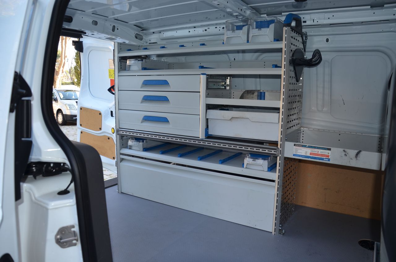 Ford Transit Connect 240 L2 1.5 TDCI 100CV TREND .. ESTANTERÍAS  SORTÍMO Y PISO REFORZADO  - Foto 42