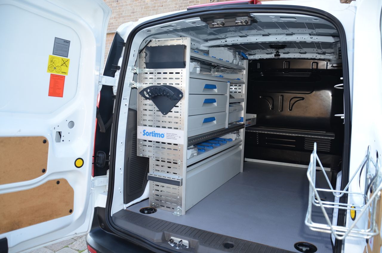 Ford Transit Connect 240 L2 1.5 TDCI 100CV TREND .. ESTANTERÍAS  SORTÍMO Y PISO REFORZADO  - Foto 11