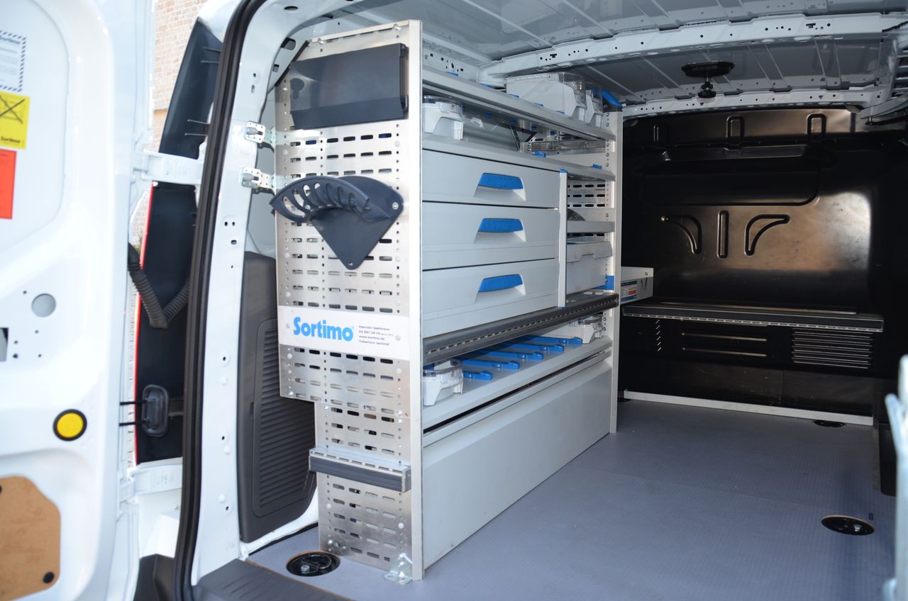 Ford Transit Connect 240 L2 1.5 TDCI 100CV TREND .. ESTANTERÍAS  SORTÍMO Y PISO REFORZADO  - Foto 13