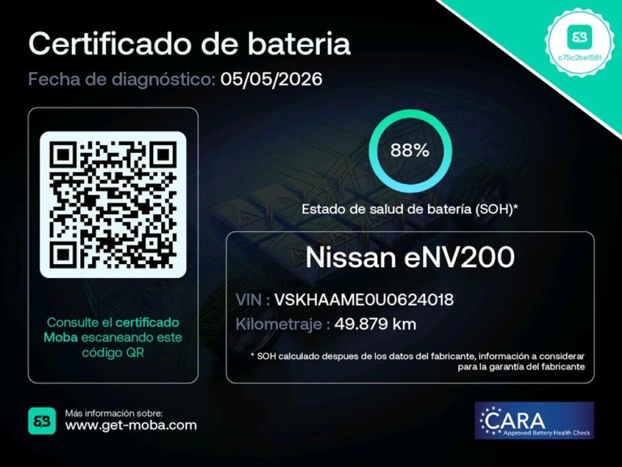 Nissan e-NV200 40kWh  FURGÓN PROFESIONAL ../100% ELÉCTRICO ../ ECO - Foto 4