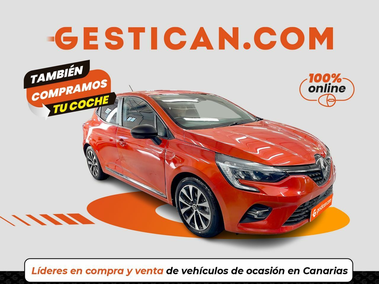 Renault megane gasolina 2019  de segunda mano - renault clio 2021 /