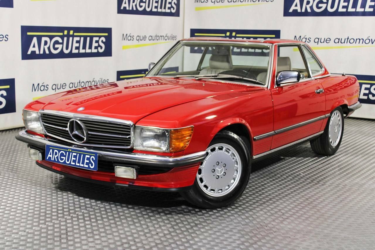 Mini clasico  de segunda mano - mercedes clase sl 1985 /