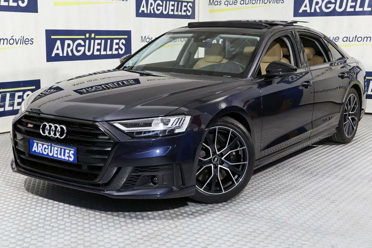 Coche hibrido con asientos calefactados  de segunda mano - audi s8 2021 /