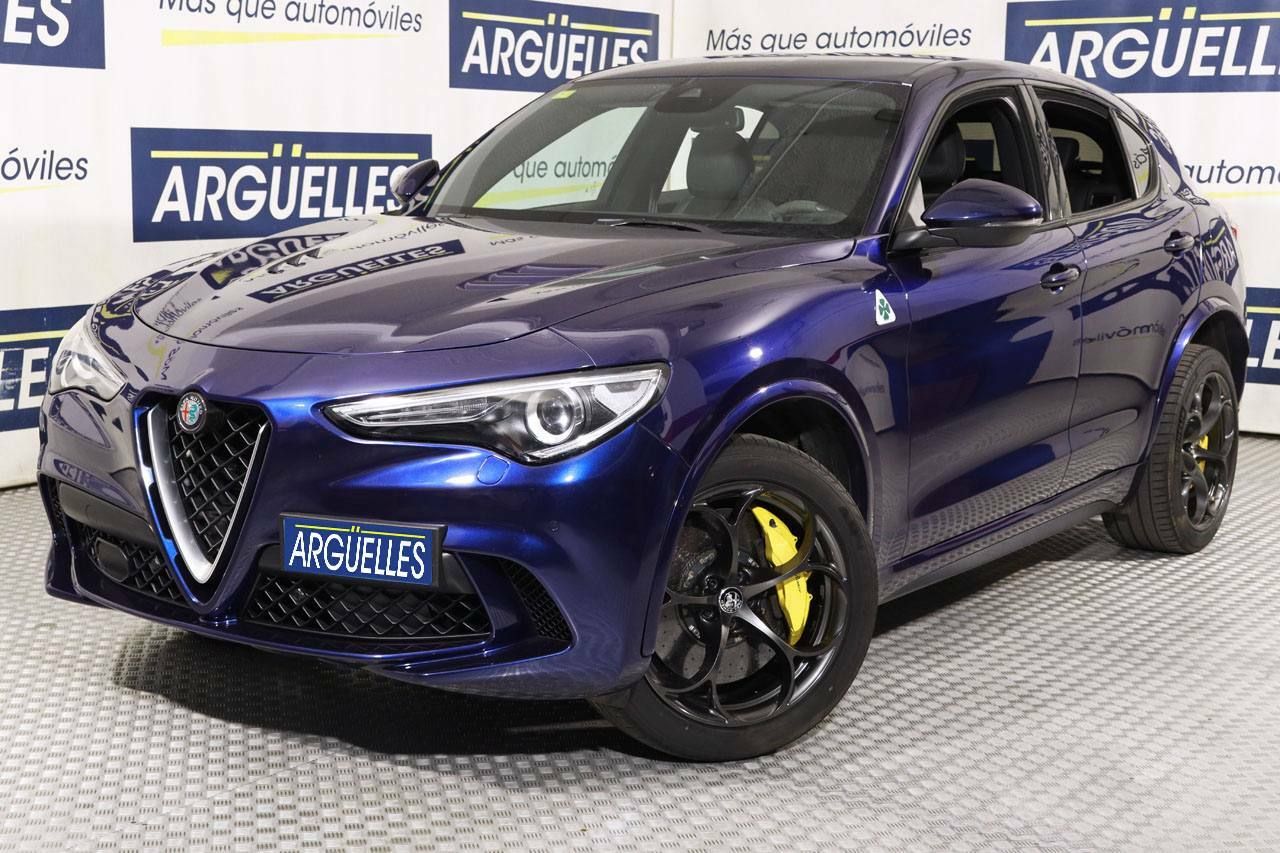 Alerta de vehiculos en angulo muerto  de segunda mano - alfa romeo stelvio 2019 /
