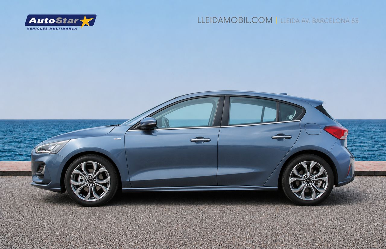 Ford Focus 1.0 Ecoboost MHEV 92kW ST-Line Auto 125CV - Foto 4