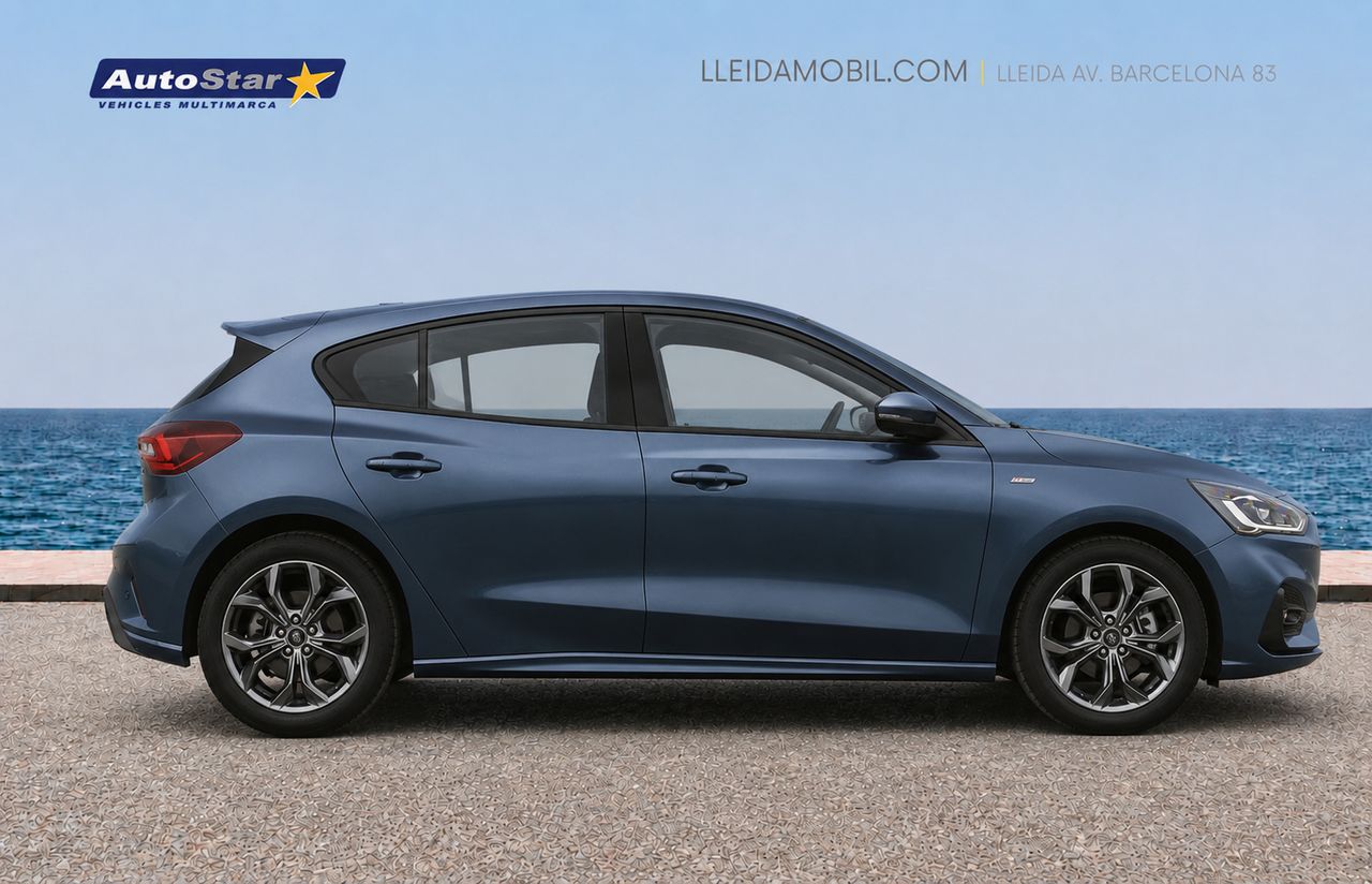 Ford Focus 1.0 Ecoboost MHEV 92kW ST-Line Auto 125CV - Foto 6