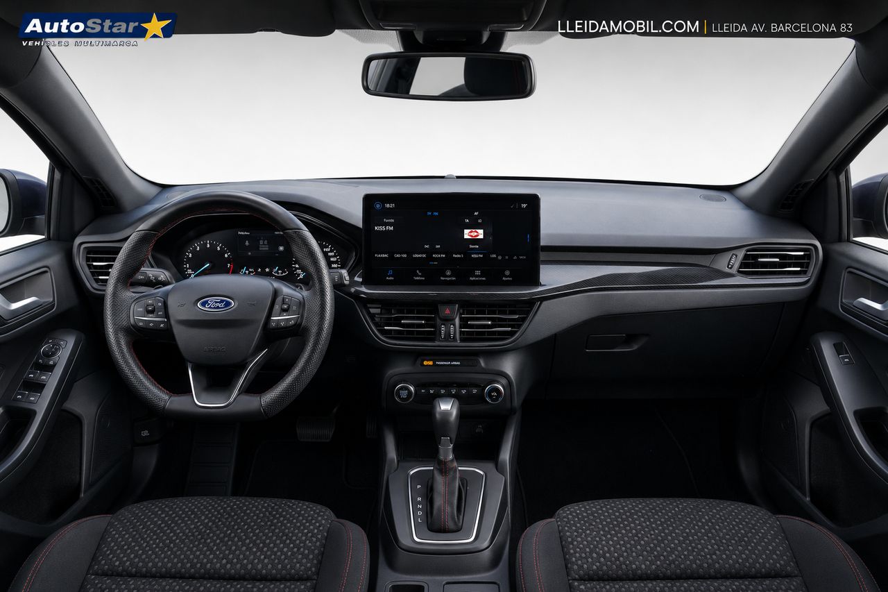 Ford Focus 1.0 Ecoboost MHEV 92kW ST-Line Auto 125CV - Foto 9
