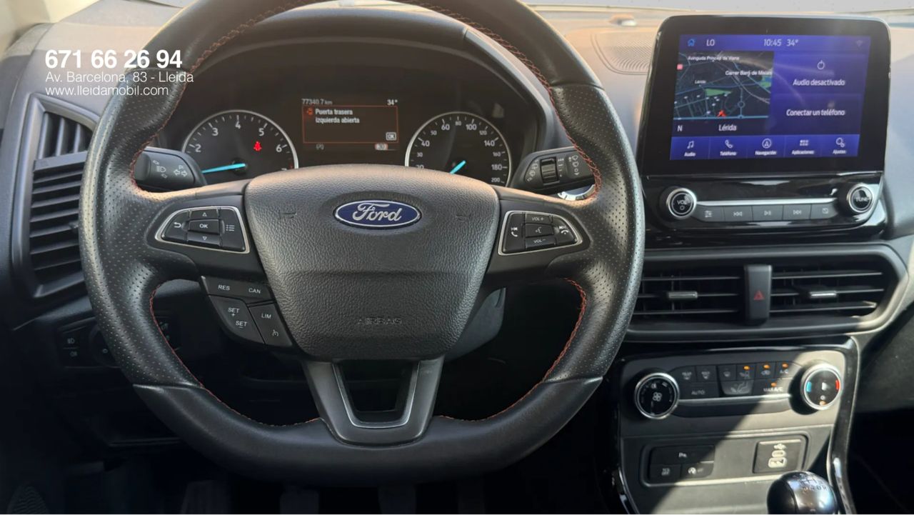 Ford Ecosport ST-Line 1.0 EcoBoost 92 kW - Foto 12