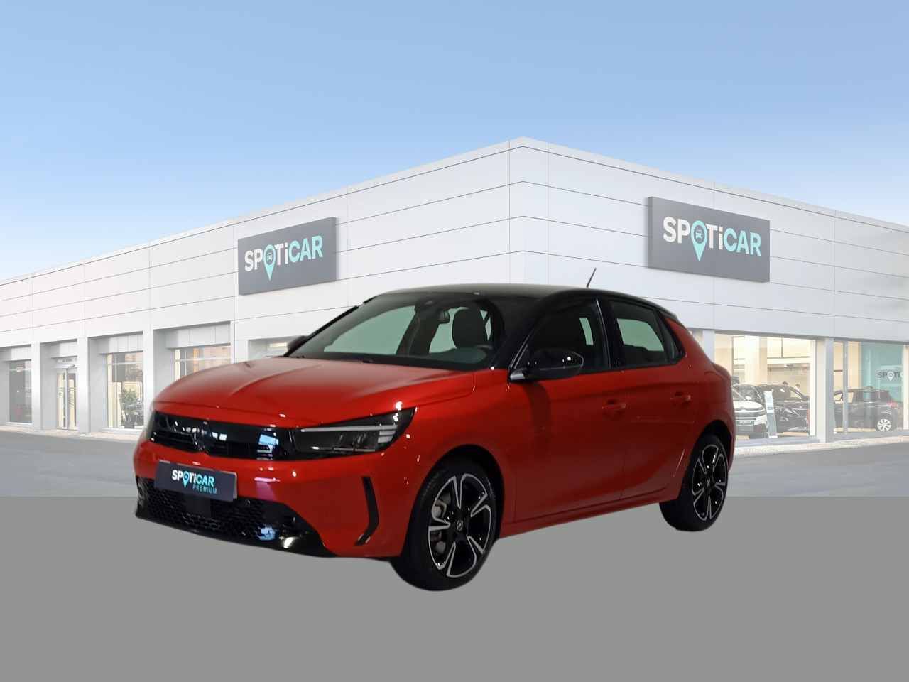 Opel corsa 2019 rojo  de segunda mano - opel corsa 2023 /