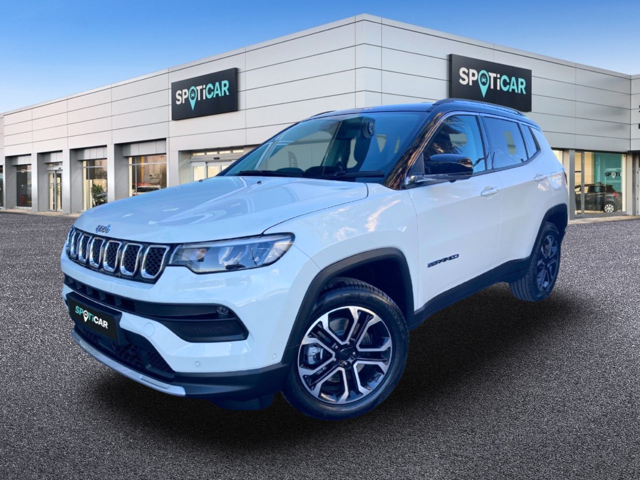 Jeep compass blanco  de segunda mano - jeep compass 2022 /