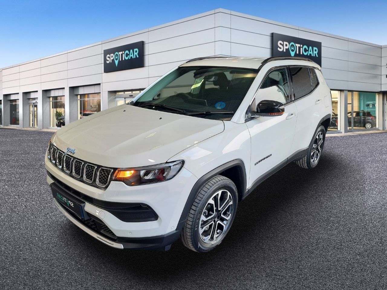 Jeep compass blanco  de segunda mano - jeep compass 2021 /