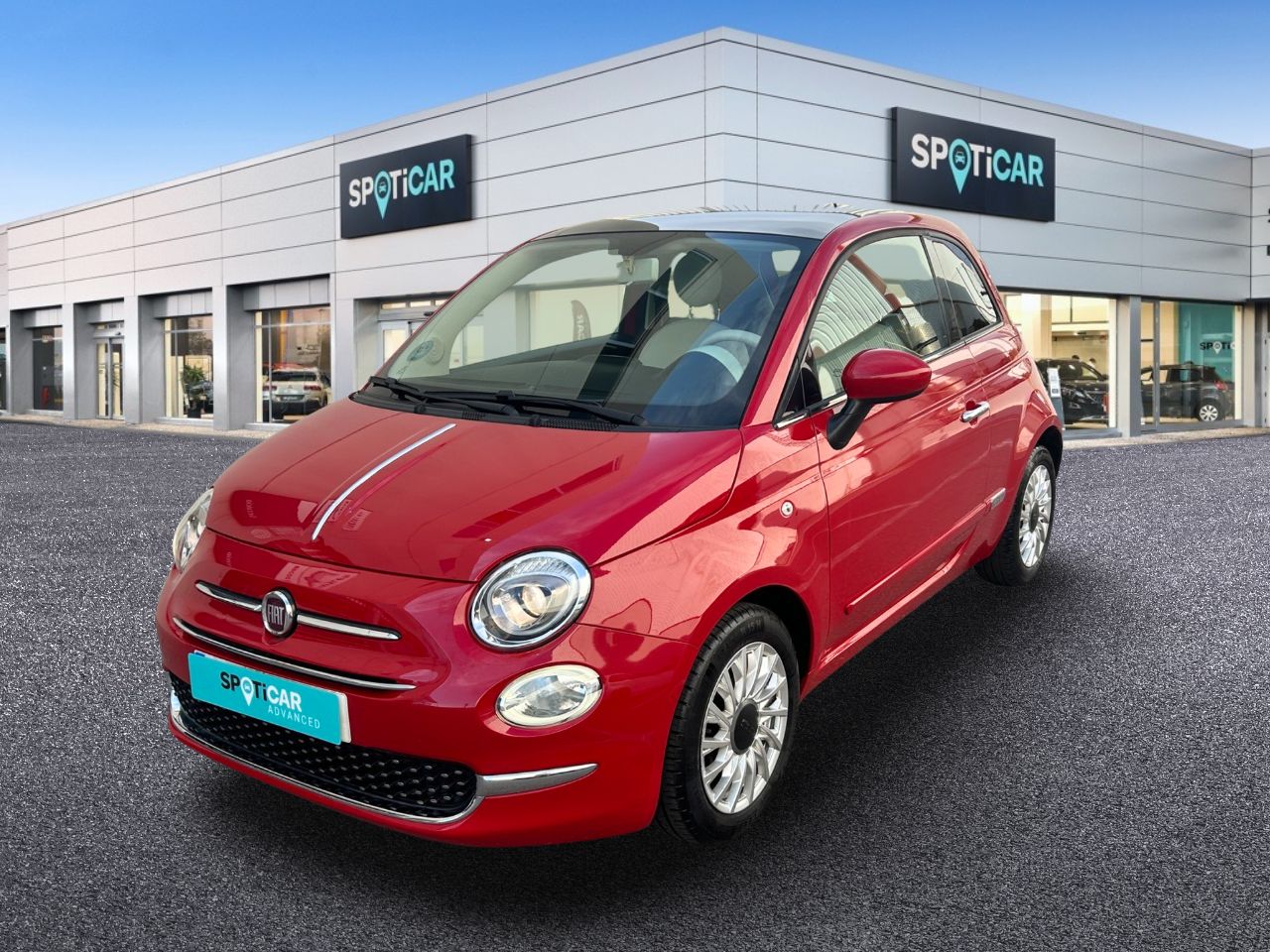 Pintura rojo manufaktur  de segunda mano - fiat 500 2019 /