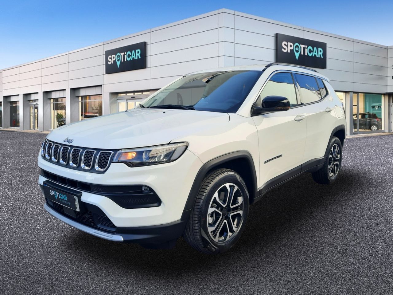 Jeep compass blanco  de segunda mano - jeep compass 2023 /