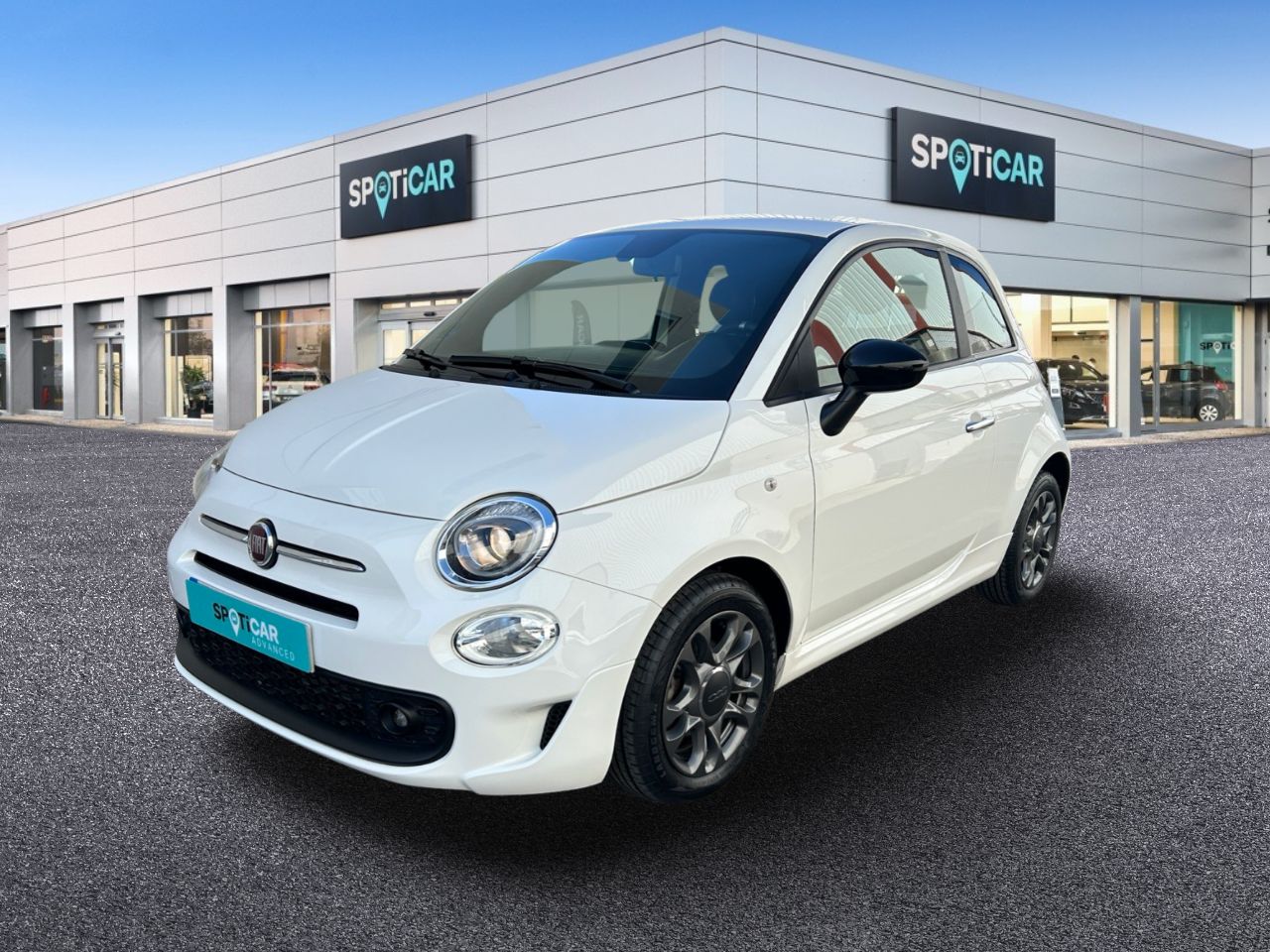 Fiat panda blanco gelato  de segunda mano - fiat 500 2021 /