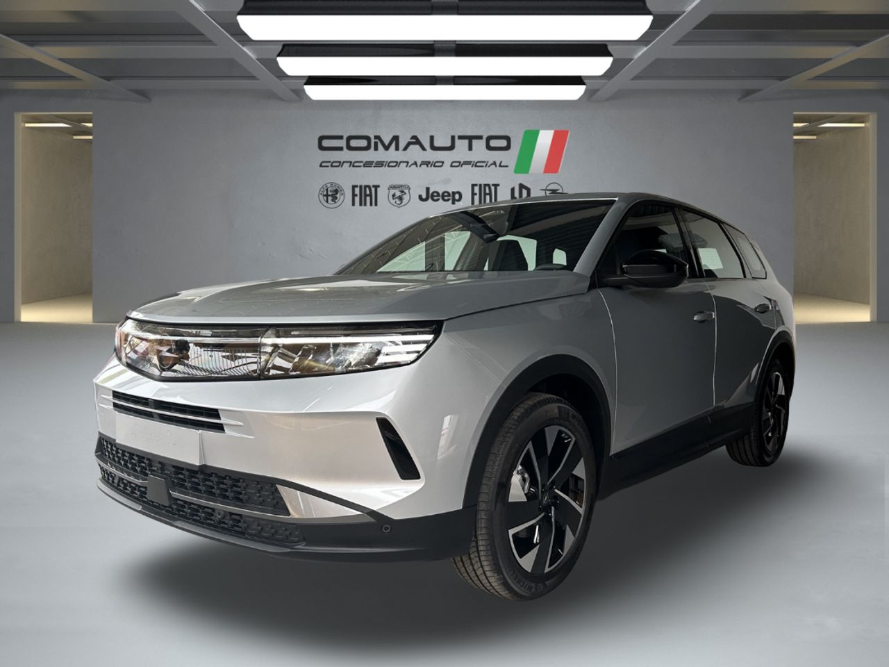Coche hibrido con mbux  de segunda mano - opel grandland 2025 /