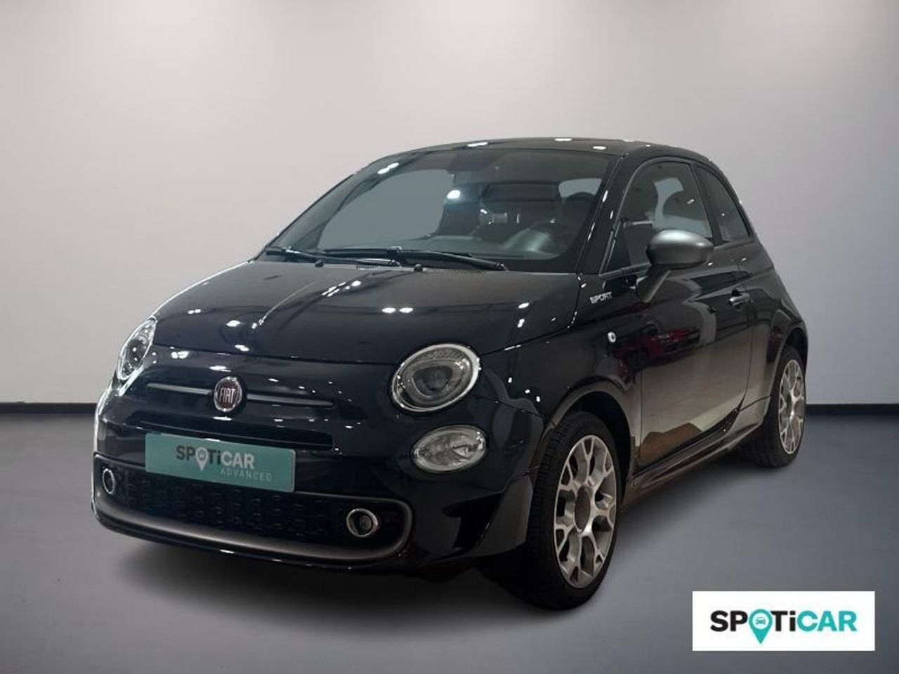 Fiat 500 negro  de segunda mano - fiat 500 2022 /