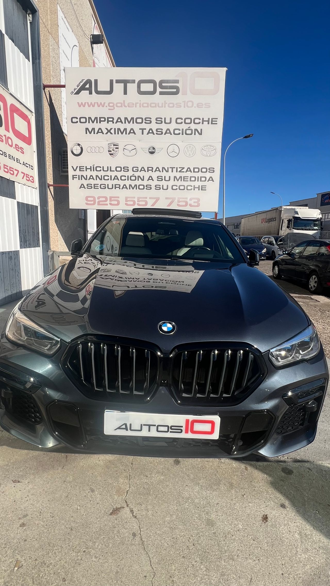 BMW X6 drive 286cv pack m nacional iva deducible - Foto 4