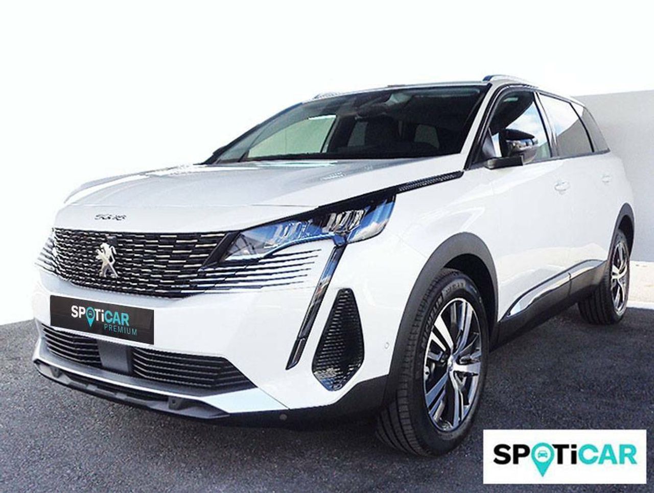 Peugeot 5008 blanco con 7 plazas  de segunda mano - peugeot 5008 2021 /