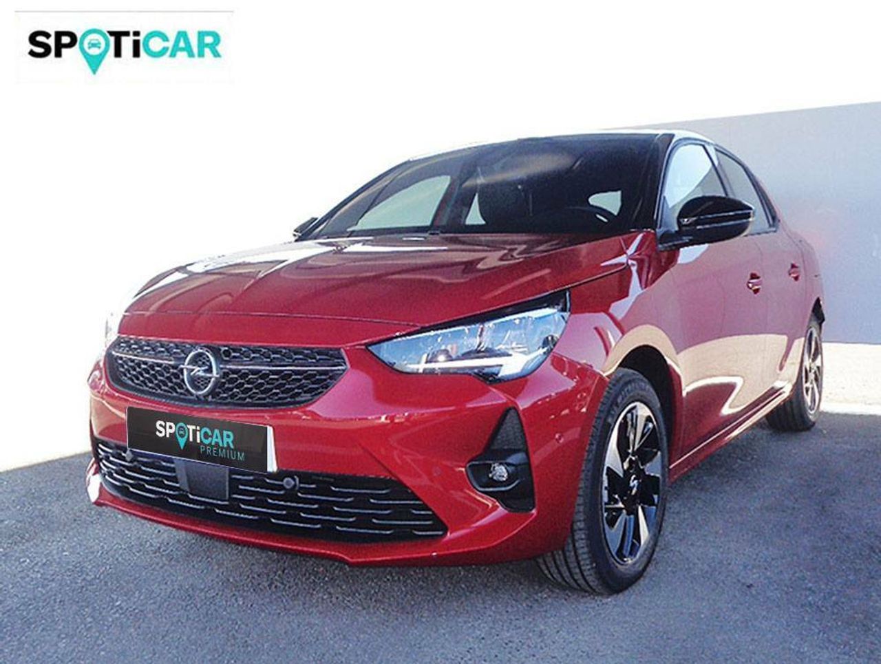 Opel corsa 2019 rojo  de segunda mano - opel corsa-e 2023 /
