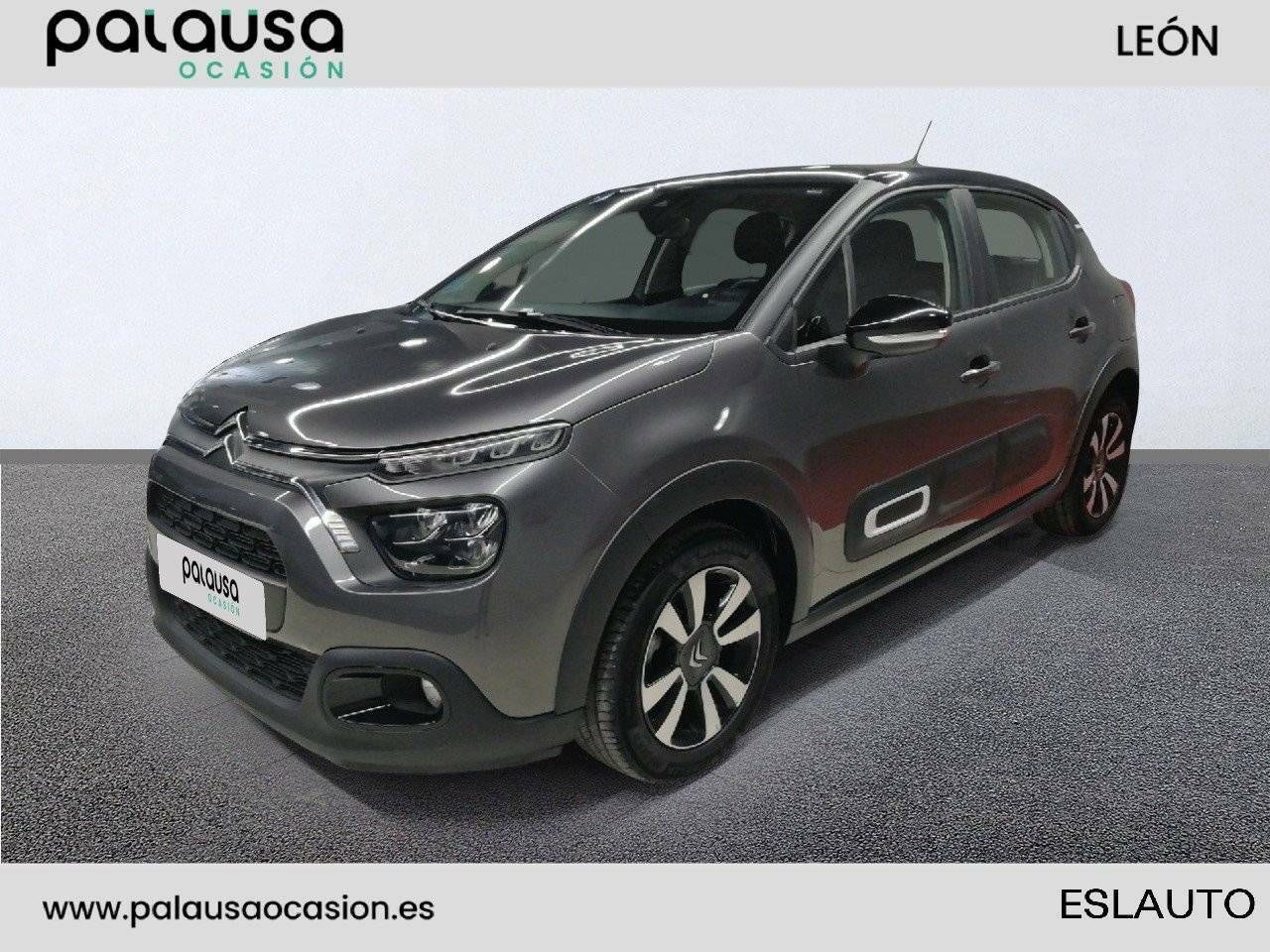 Citroen c3 gris  de segunda mano - citroën c3 2021 /