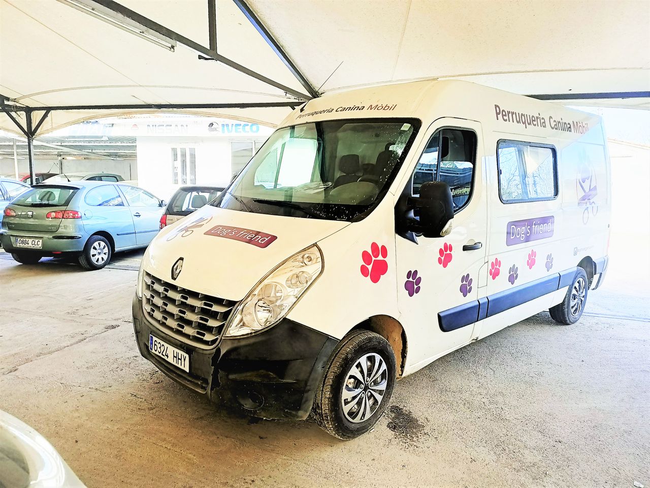 Traslados con furgon  de segunda mano - renault master furgon 2012 /