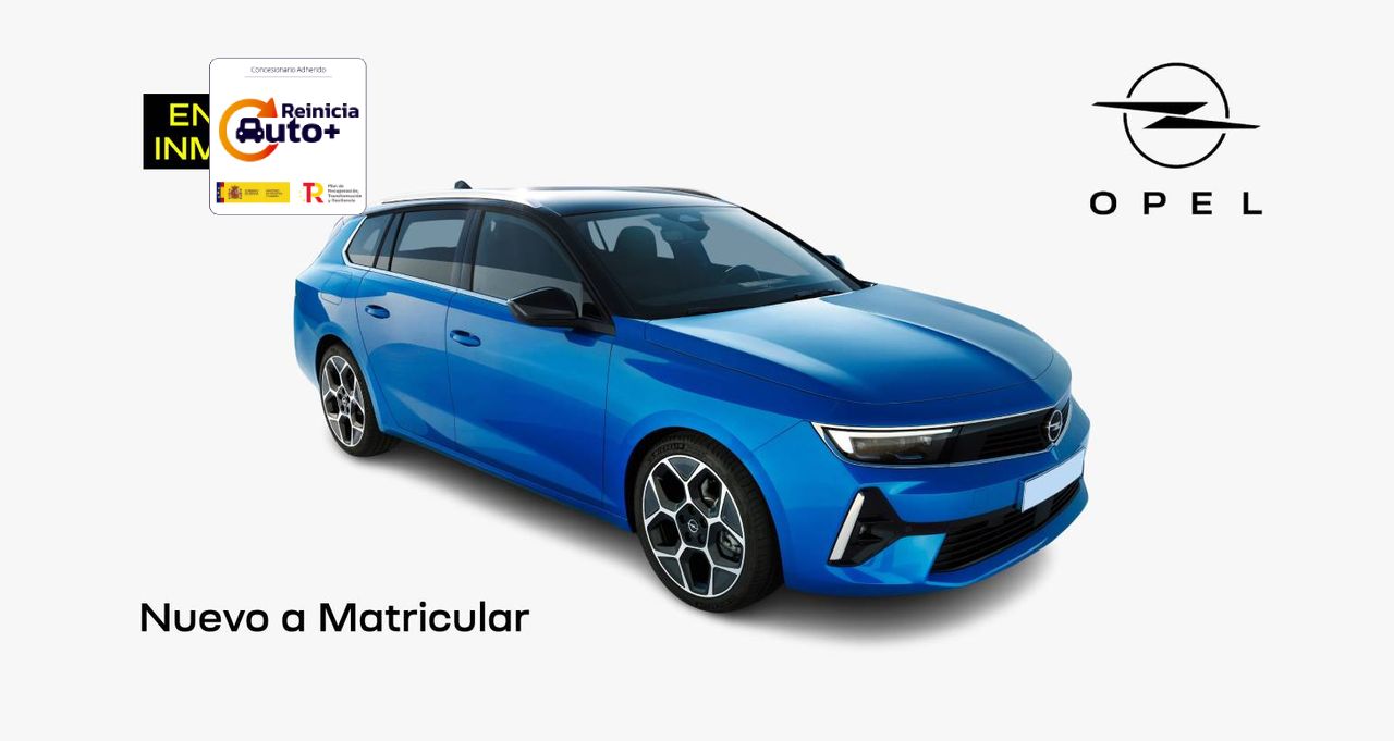 Opel astra azul 130cv  de segunda mano - opel astra 2025 /