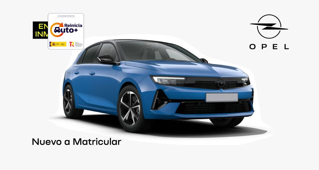 Opel astra azul 130cv  de segunda mano - opel astra 2025 /