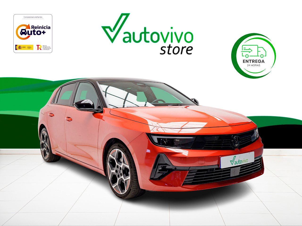 Opel astra 2024 rojo  de segunda mano - opel astra 2023 /