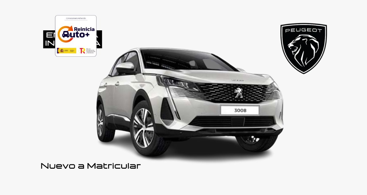 Peugeot 5008 2021 blanco con 5 puertas  de segunda mano - peugeot 3008 2024 /