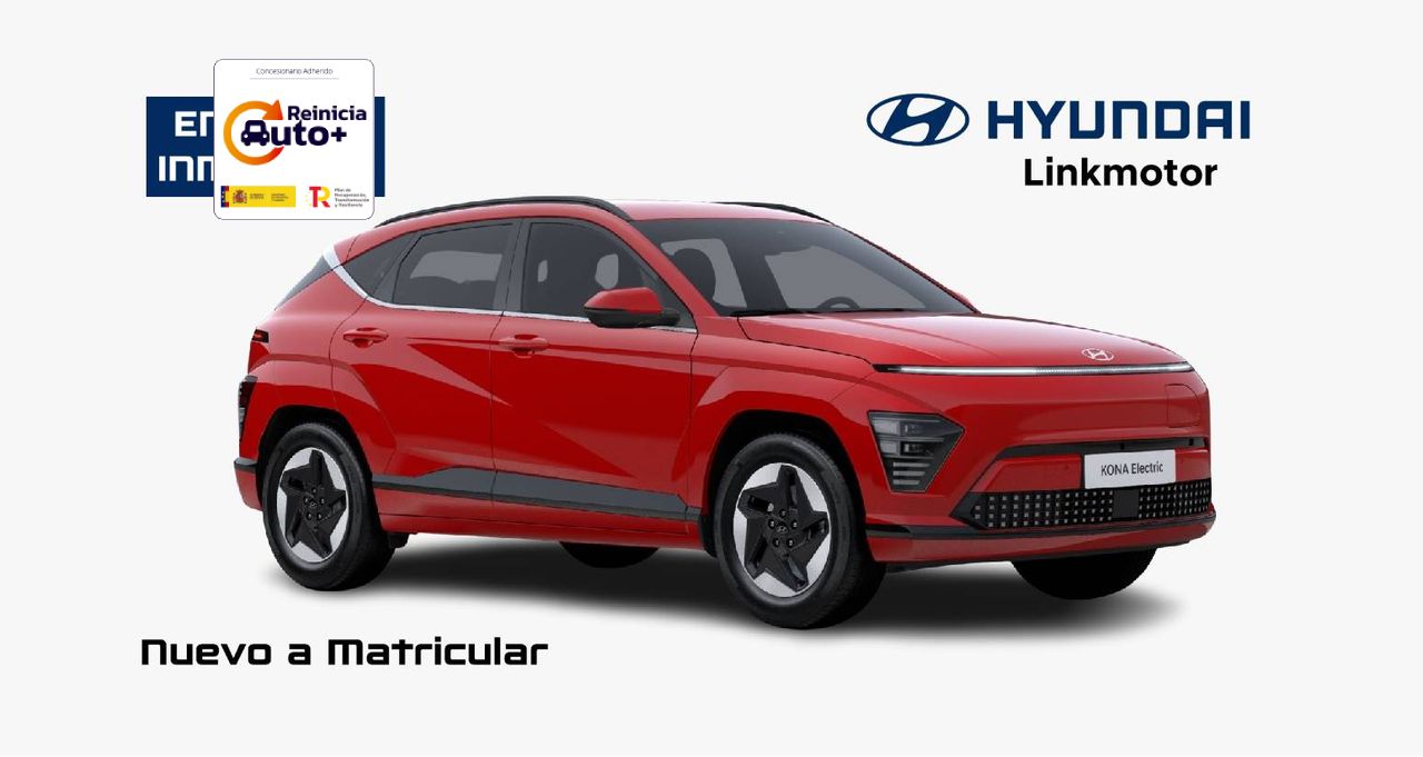 Hyundai i20 color rojo  de segunda mano - hyundai kona 2025 /