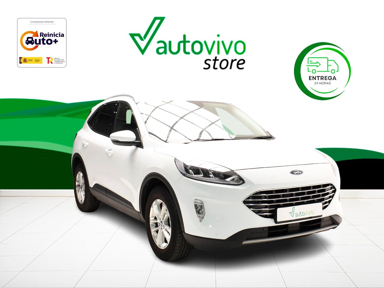 Ford kuga diesel 150cv manual 6 marchas  de segunda mano - ford kuga 2021 /